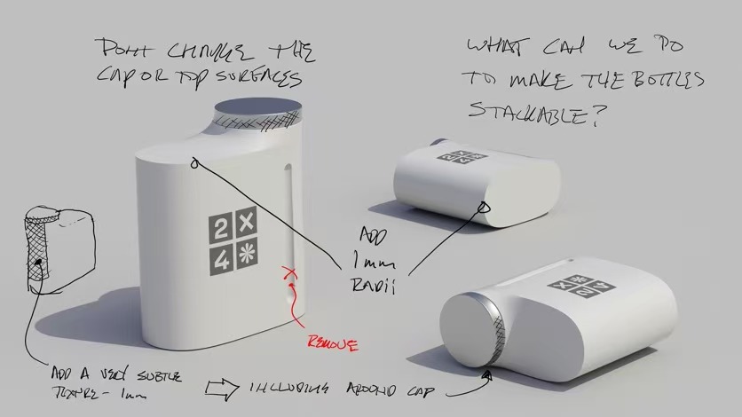 2X4 package design process