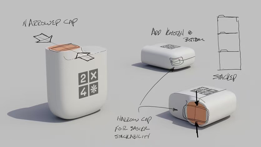 2X4 package design process