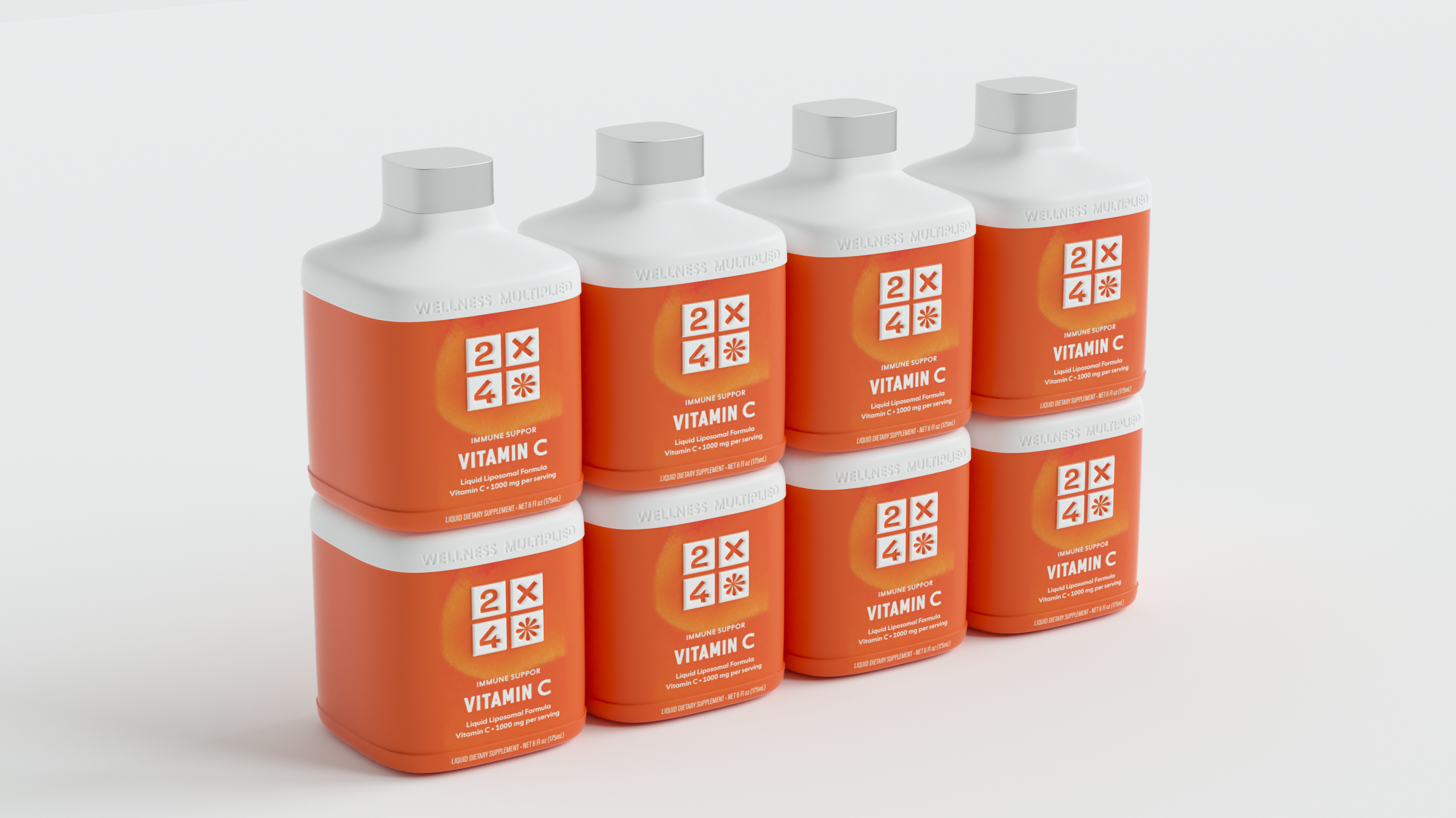 2X4 package design rendering