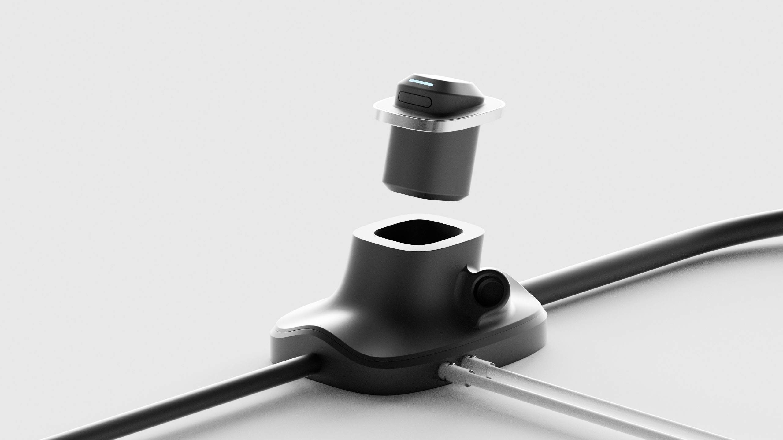 Detachable modular disposable endoscope visual