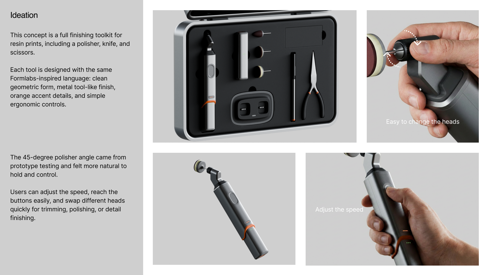 Formlabs Finishing Tools Kit slide