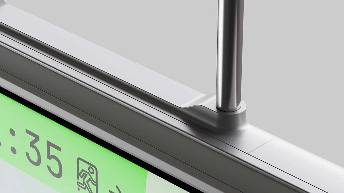 AI hospital monitoring detail visual