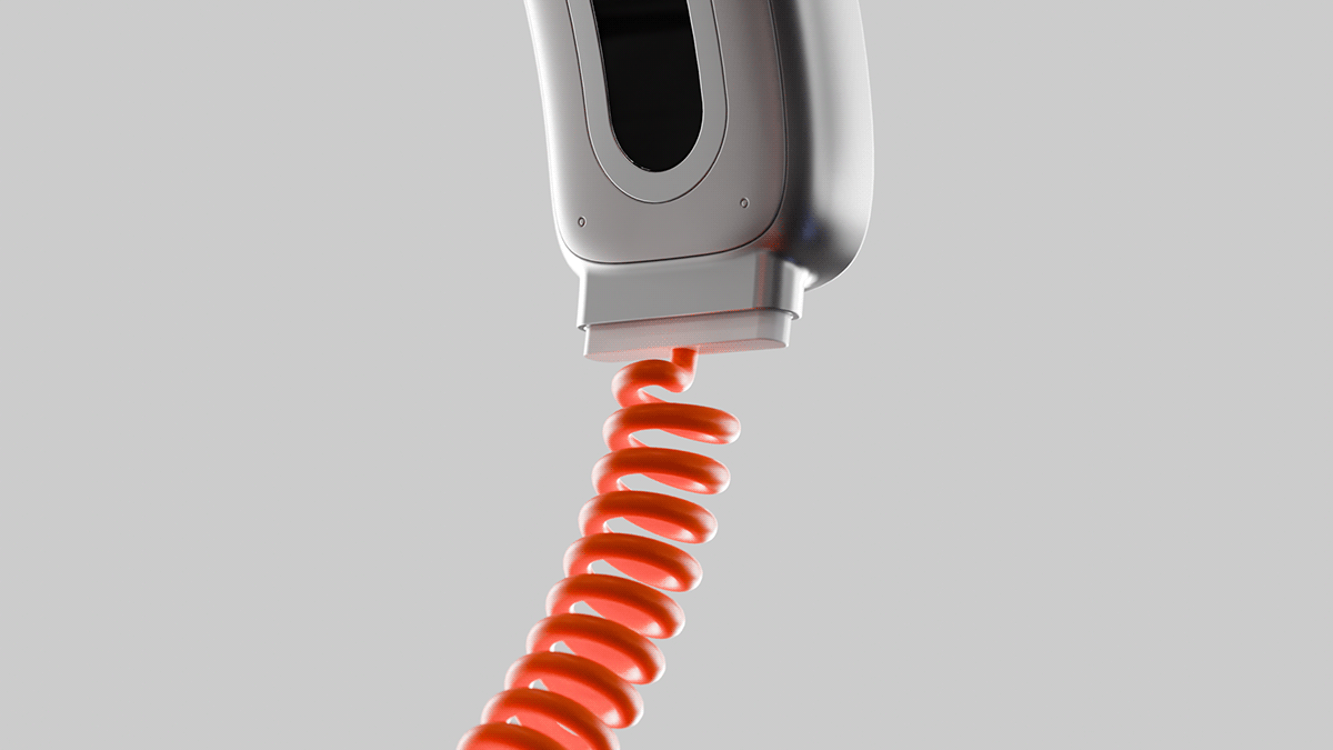 AI hospital monitoring detail visual